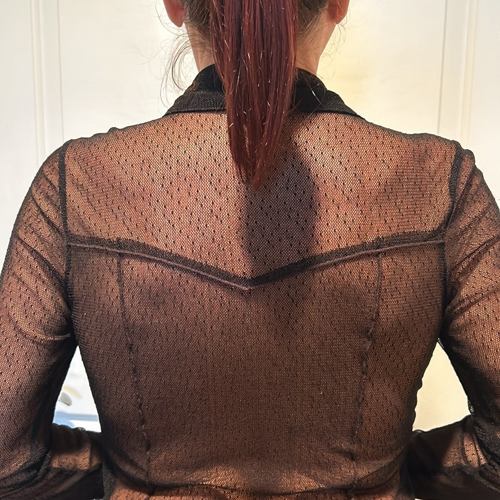 Guess lace shirt.